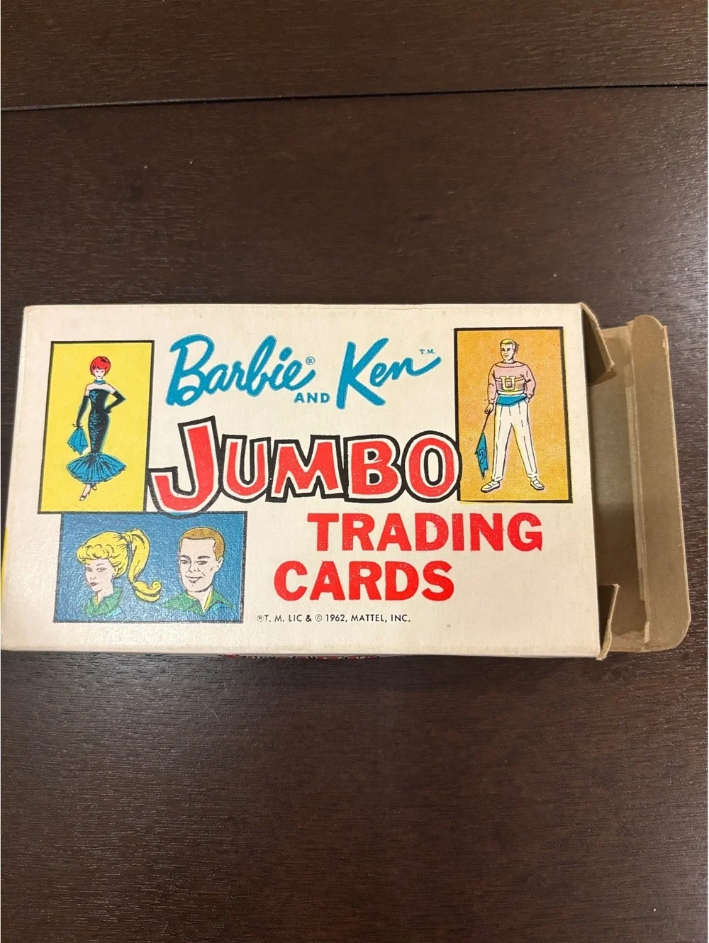 1962 Barbie and Ken, jumbo trading cards, complete set 2 series